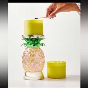 Pineapple candle holder BATH BODY WORKS